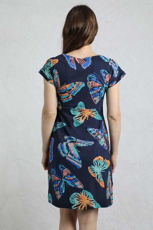 Weird Fish Tallahassee Organic Jersey Dress 203312